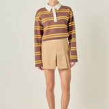Striped Polo Shirt