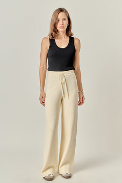 String Knit Pants