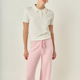 String Knit Pants