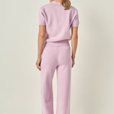 String Knit Pants