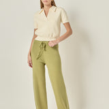 String Knit Pants
