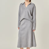 Midi Knit Skirt