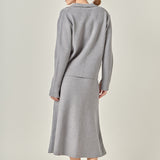 Midi Knit Skirt