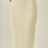 H-Line Knit Midi Skirt