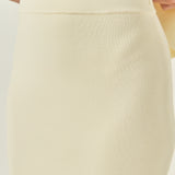 H-Line Knit Midi Skirt