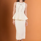 H-Line Knit Midi Skirt