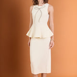 H-Line Knit Midi Skirt