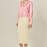 H-Line Knit Midi Skirt