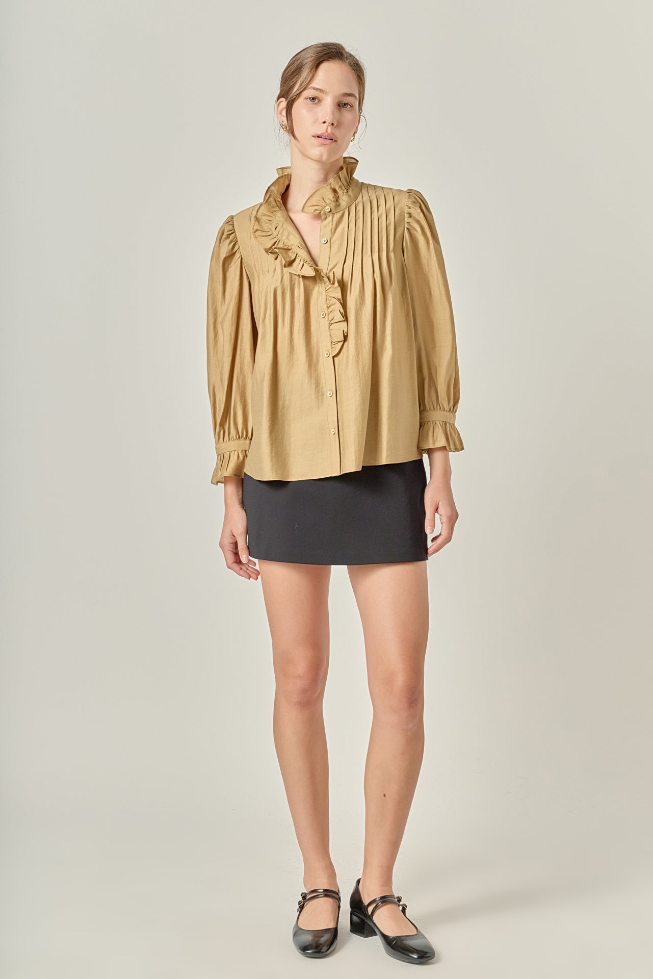 Ruffle Detailed Blouse