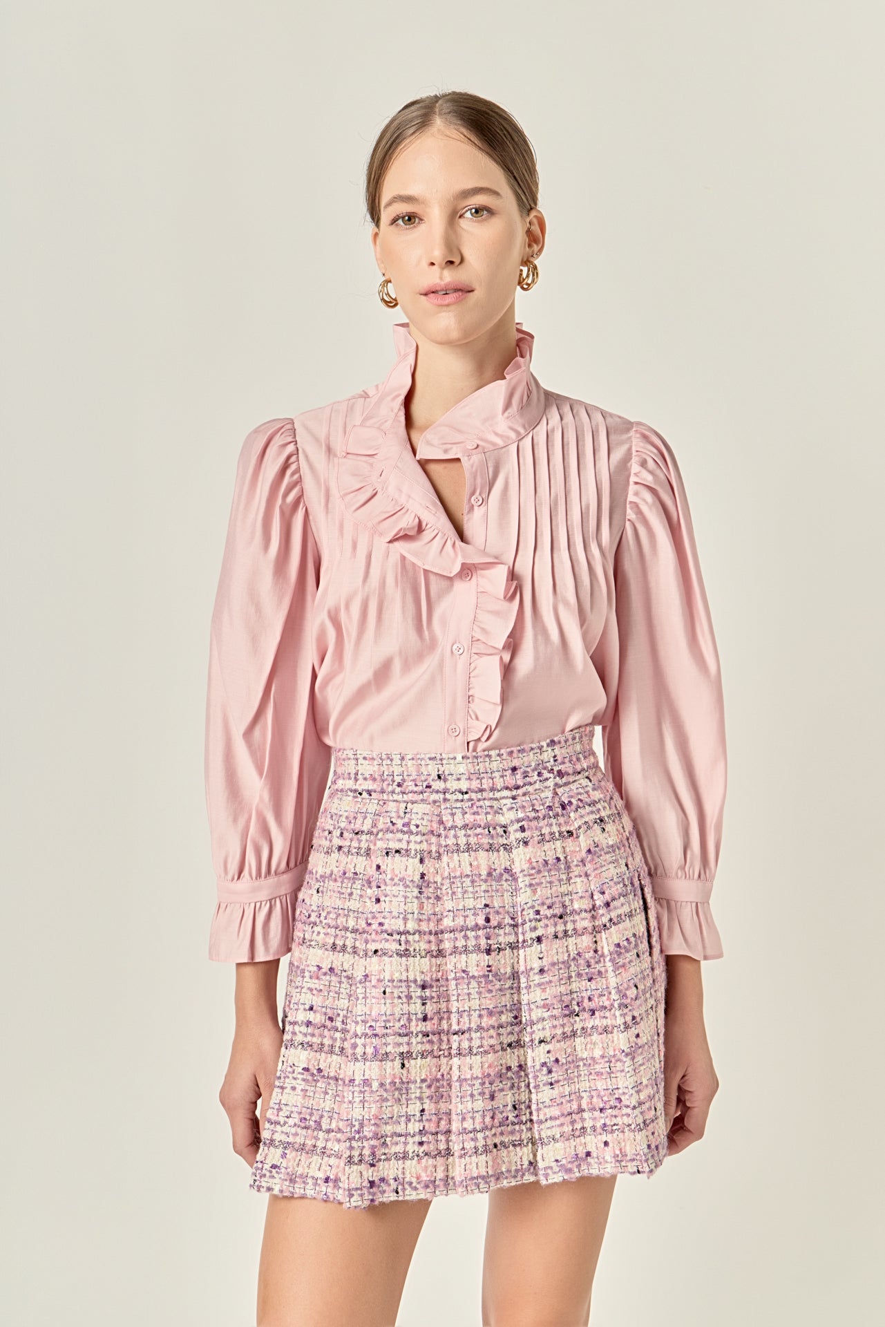 Ruffle Detailed Blouse – English Factory