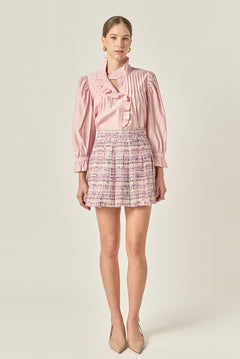 Ruffle Detailed Blouse