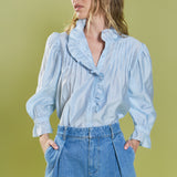 Ruffle Detailed Blouse