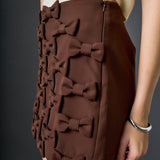 Mila Bow Detailed Skort