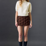 Mila Bow Detailed Skort