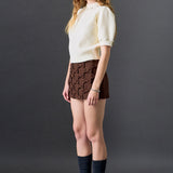 Mila Bow Detailed Skort