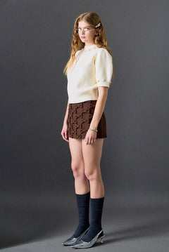 Mila Bow Detailed Skort