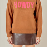 Crewneck Statement Sweater