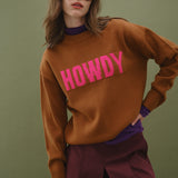 Crewneck Statement Sweater