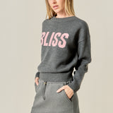Crewneck Statement Sweater