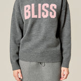 Crewneck Statement Sweater