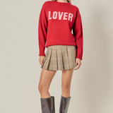 Crewneck Statement Sweater