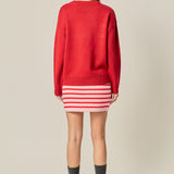 Crewneck Statement Sweater