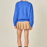 Crewneck Statement Sweater