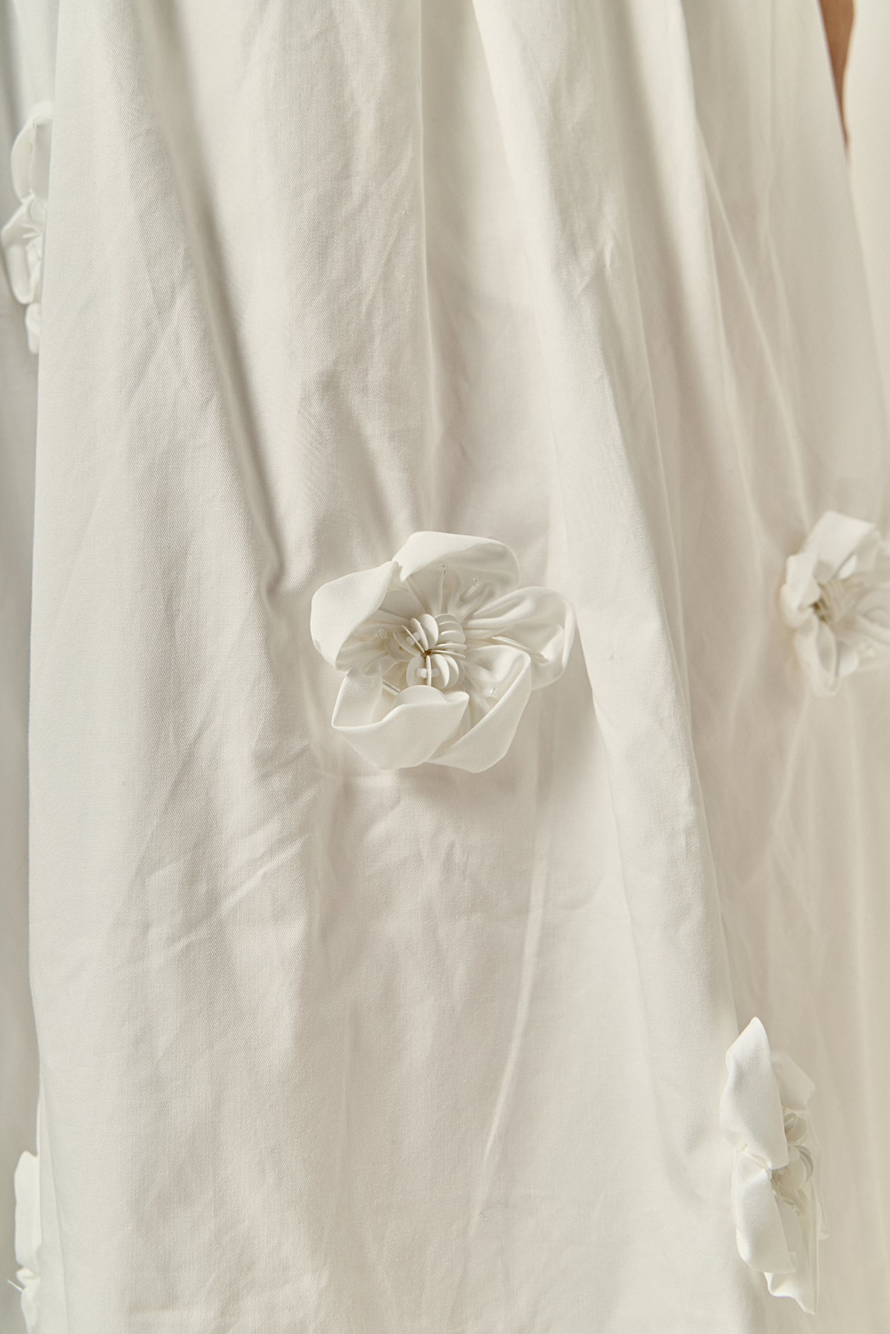 3D Flower Midi Skirt – English Factory