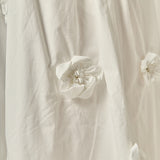 3D Flower Midi Skirt