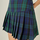 Plaid Skort