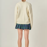 Plaid Skort