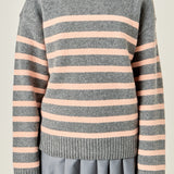 Striped Crew Neck Sweater