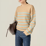 Striped Crew Neck Sweater