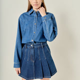 Button Down Denim Shirt