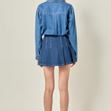 Button Down Denim Shirt