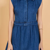 Denim Shirt Mini Dress