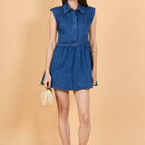 Denim Shirt Mini Dress
