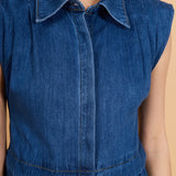 Denim Shirt Mini Dress
