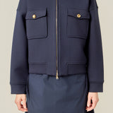 Twill Bonded Bomber Jacket