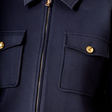 Twill Bonded Bomber Jacket
