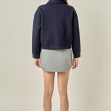 Twill Bonded Bomber Jacket