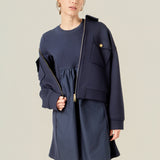 Twill Bonded Bomber Jacket