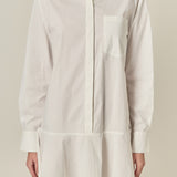 Collared Flare Skirt Dress