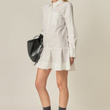 Collared Flare Skirt Dress