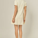 Eloise Bead Collar Knit Dress