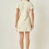 Eloise Bead Collar Knit Dress