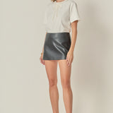 Pearl-Embellished Bow T-Shirt