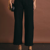 Heart Button Culotte Pants