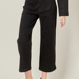 Heart Button Culotte Pants
