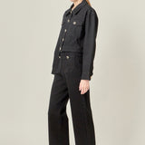 Heart Button Culotte Pants